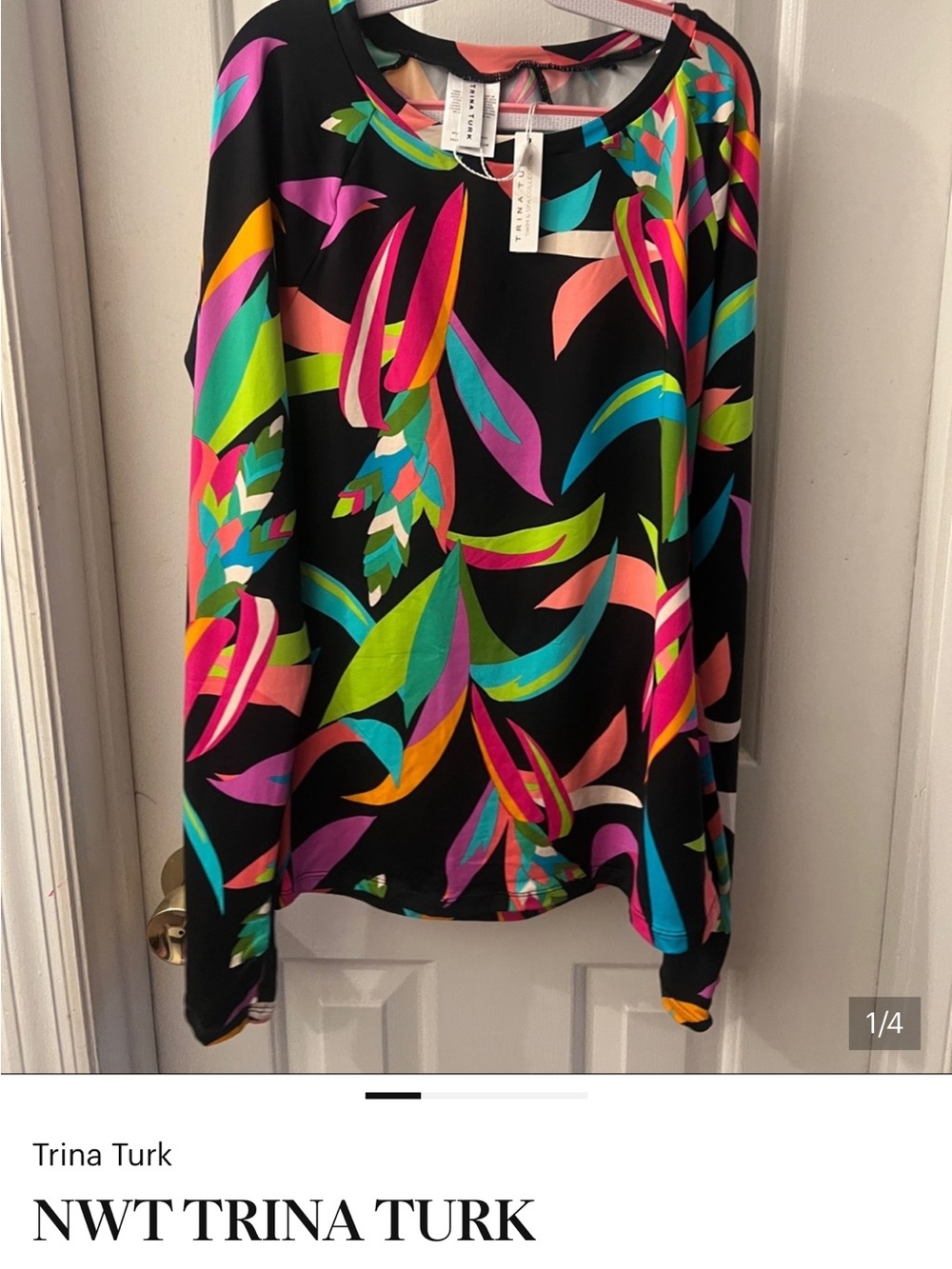 2-TRINA TURK RASH GUARDS - Picture 2 of 3
